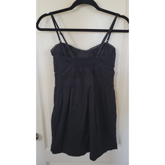 Women's Y2K G by Guess Black Button Down Cotton Dress - Picture 2 of 4